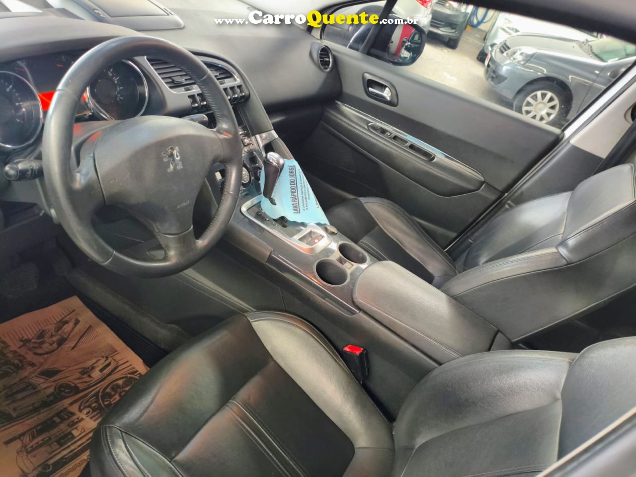 PEUGEOT   3008 GRIFFE 1.6 TURBO 16V 5P AUT.   BRANCO 2014 1.6 GASOLINA - Loja