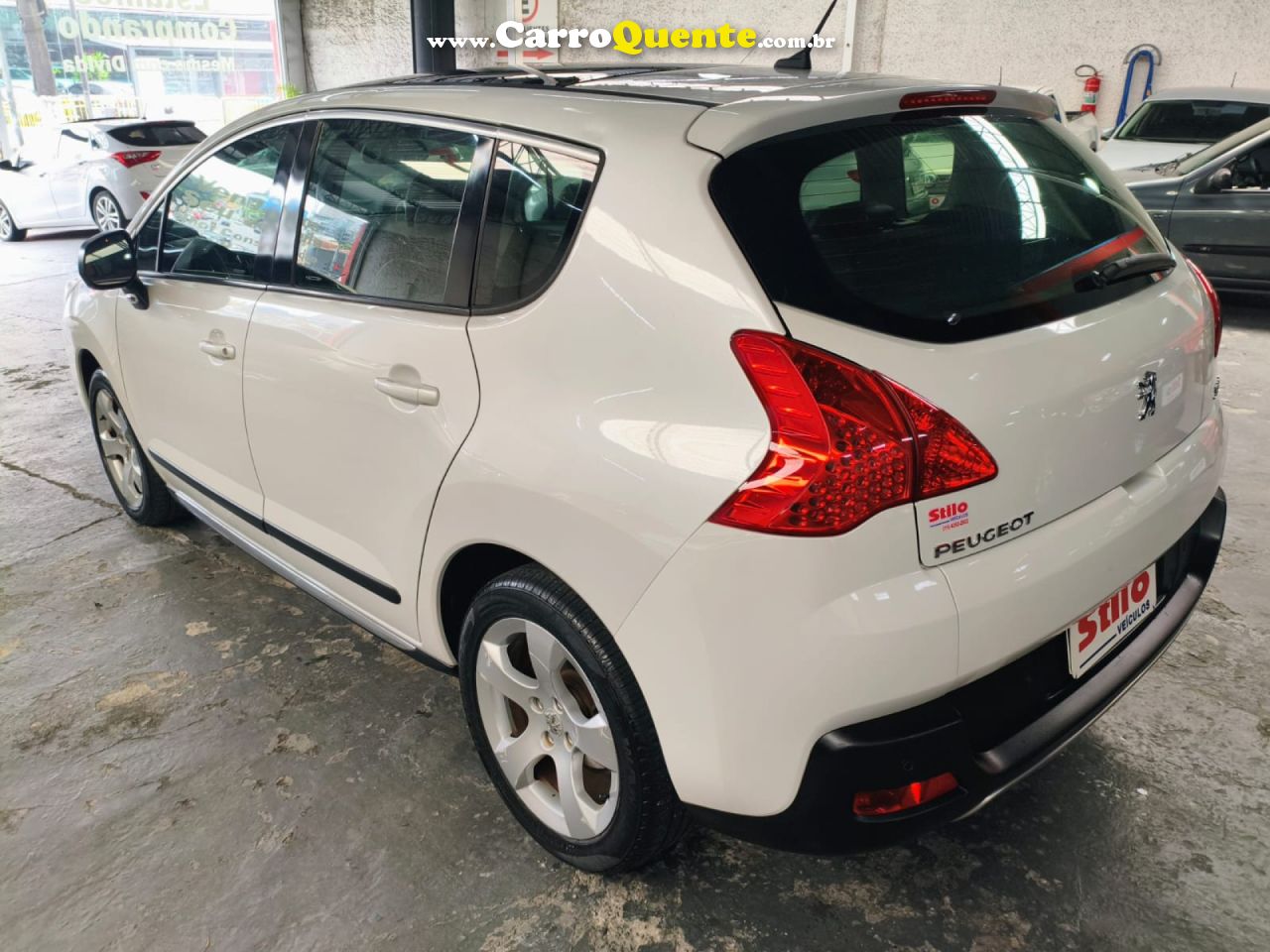 PEUGEOT   3008 GRIFFE 1.6 TURBO 16V 5P AUT.   BRANCO 2014 1.6 GASOLINA - Loja