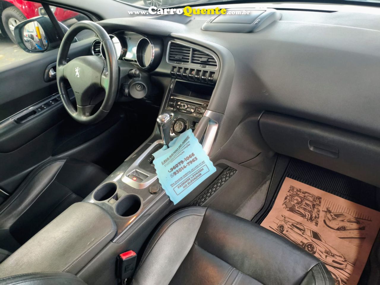 PEUGEOT   3008 GRIFFE 1.6 TURBO 16V 5P AUT.   BRANCO 2014 1.6 GASOLINA - Loja