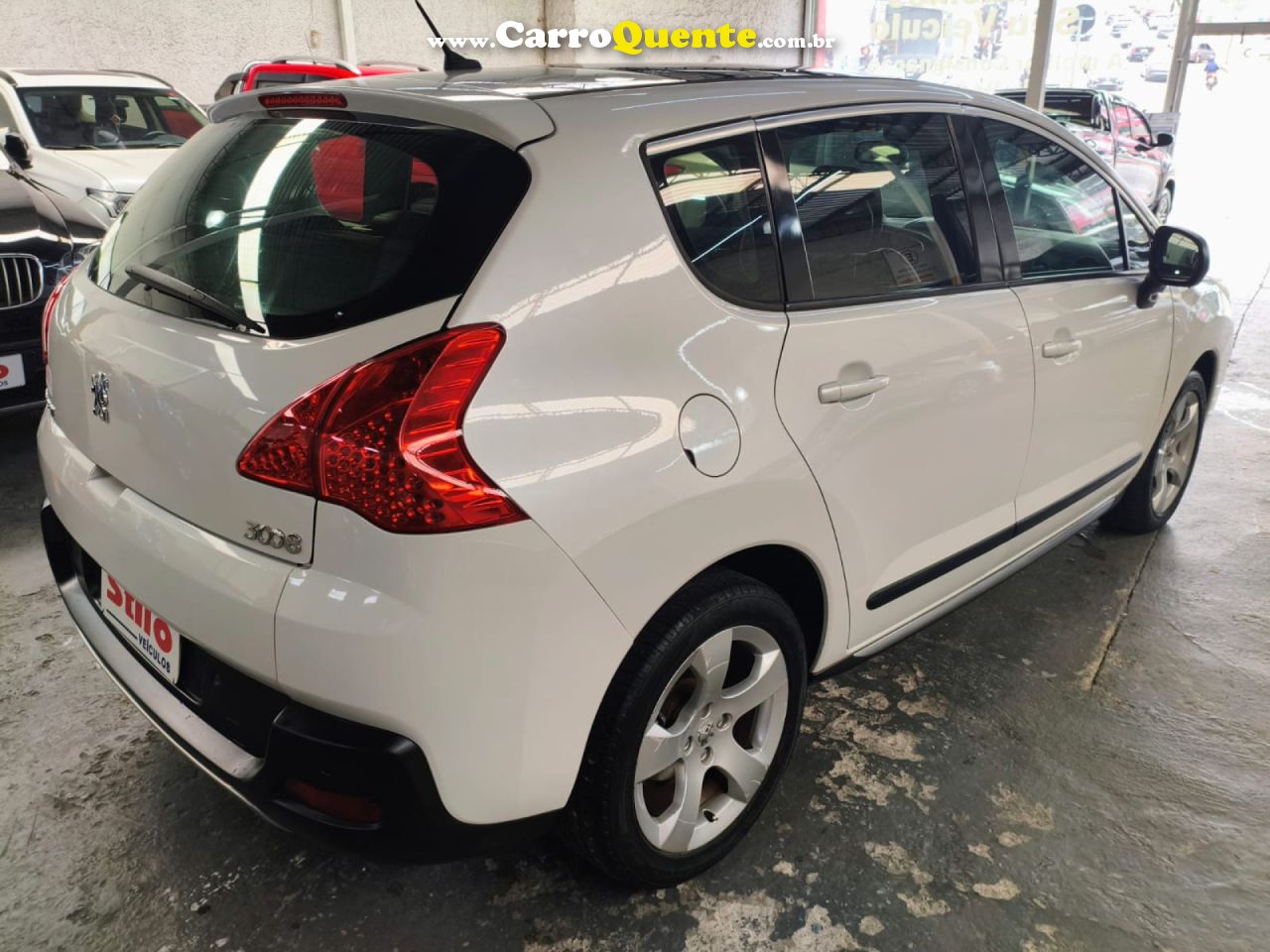 PEUGEOT   3008 GRIFFE 1.6 TURBO 16V 5P AUT.   BRANCO 2014 1.6 GASOLINA - Loja