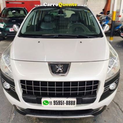 PEUGEOT   3008 GRIFFE 1.6 TURBO 16V 5P AUT.   BRANCO 2014 1.6 GASOLINA