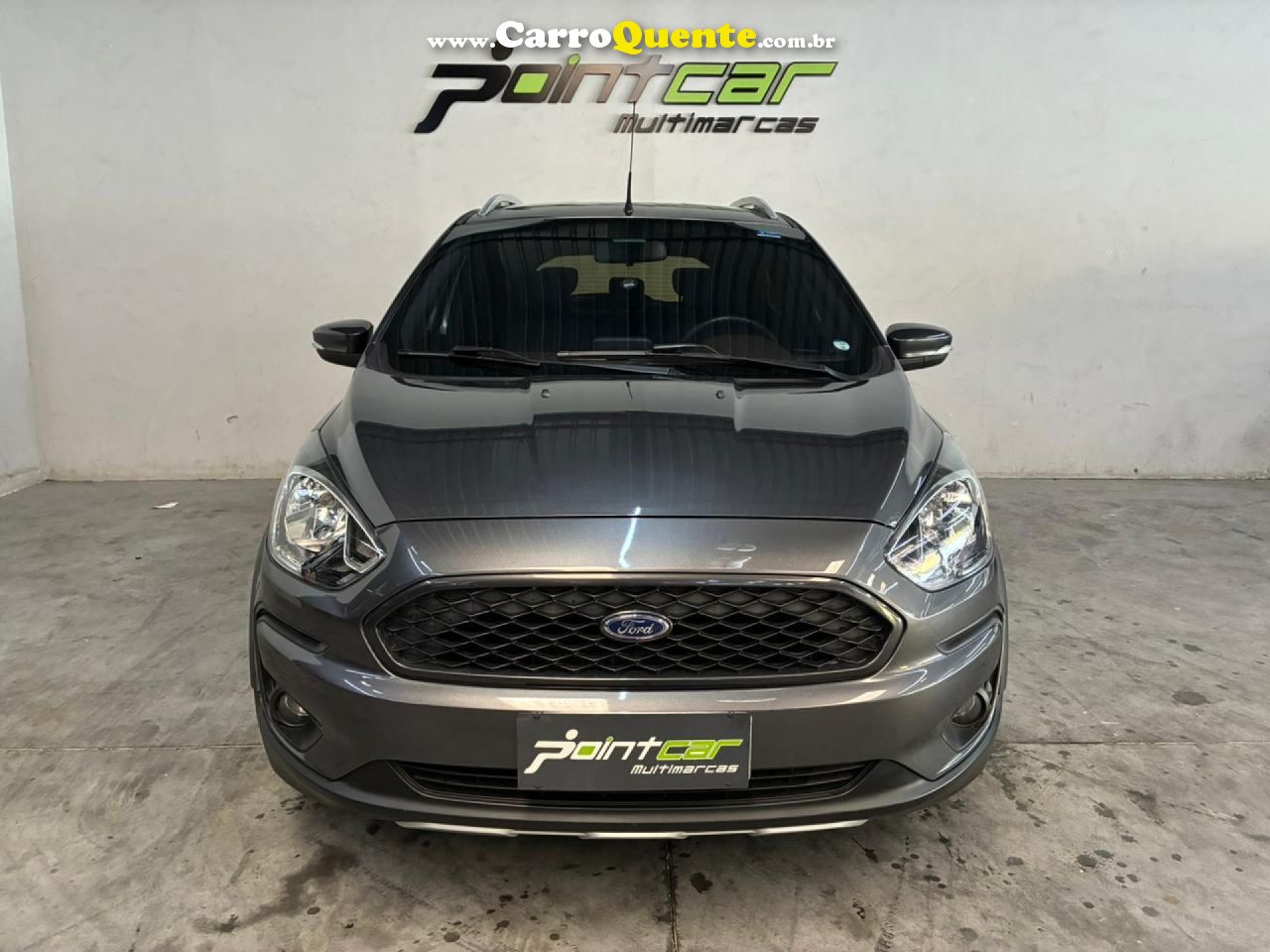 FORD   KA 1.5 FREESTYLE 12V FLEX 5P AUT.   CINZA 2020 00 FLEX - Loja