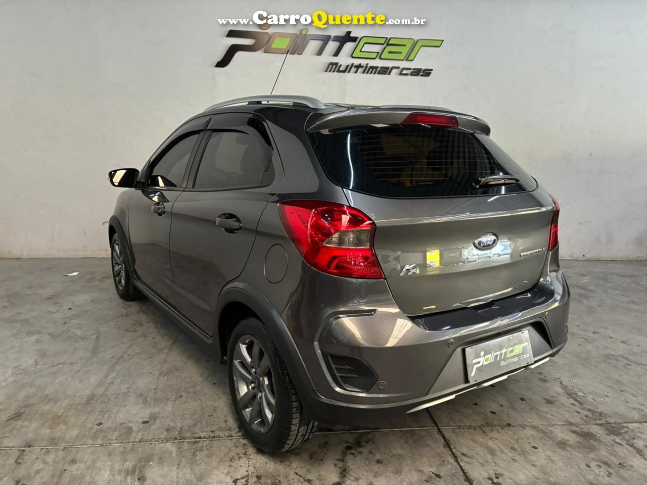FORD   KA 1.5 FREESTYLE 12V FLEX 5P AUT.   CINZA 2020 00 FLEX - Loja