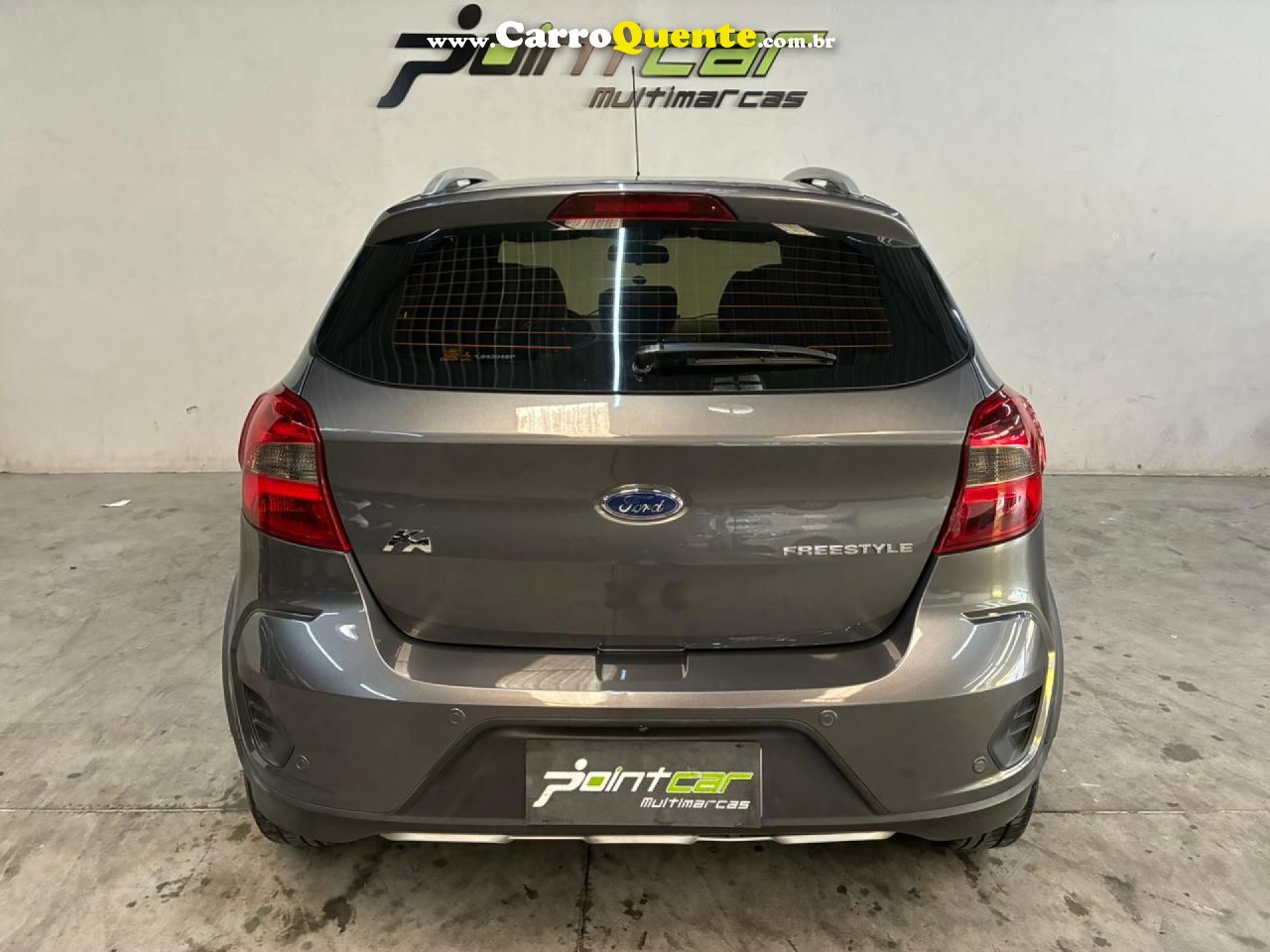 FORD   KA 1.5 FREESTYLE 12V FLEX 5P AUT.   CINZA 2020 00 FLEX - Loja