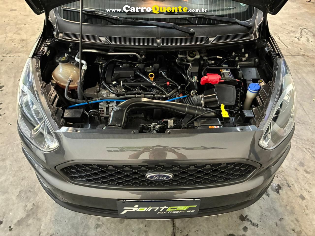 FORD   KA 1.5 FREESTYLE 12V FLEX 5P AUT.   CINZA 2020 00 FLEX - Loja
