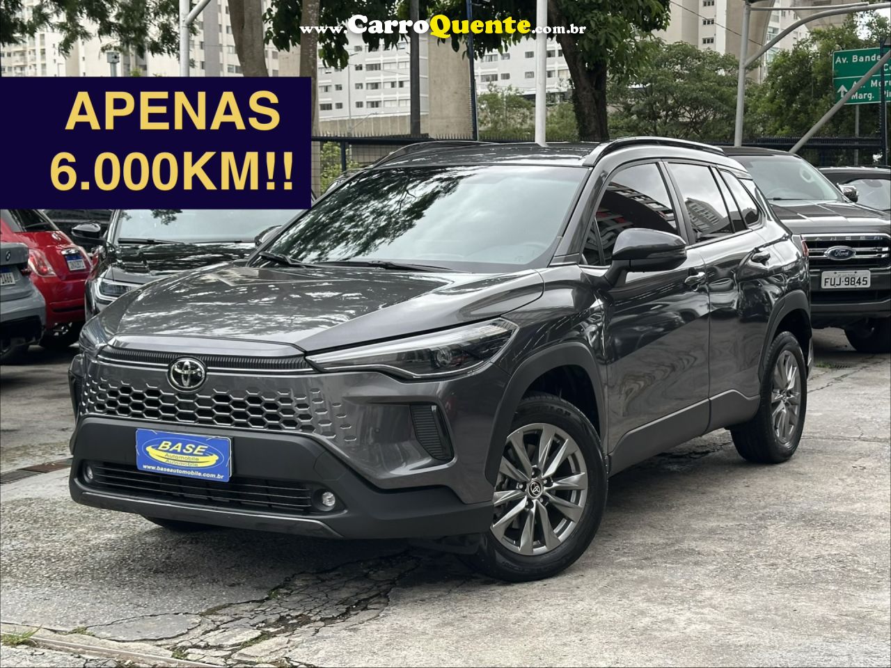TOYOTA   COROLLA CROSS XR 2.0 16V FLEX AUT.   CINZA 2026 2.0 FLEX - Loja