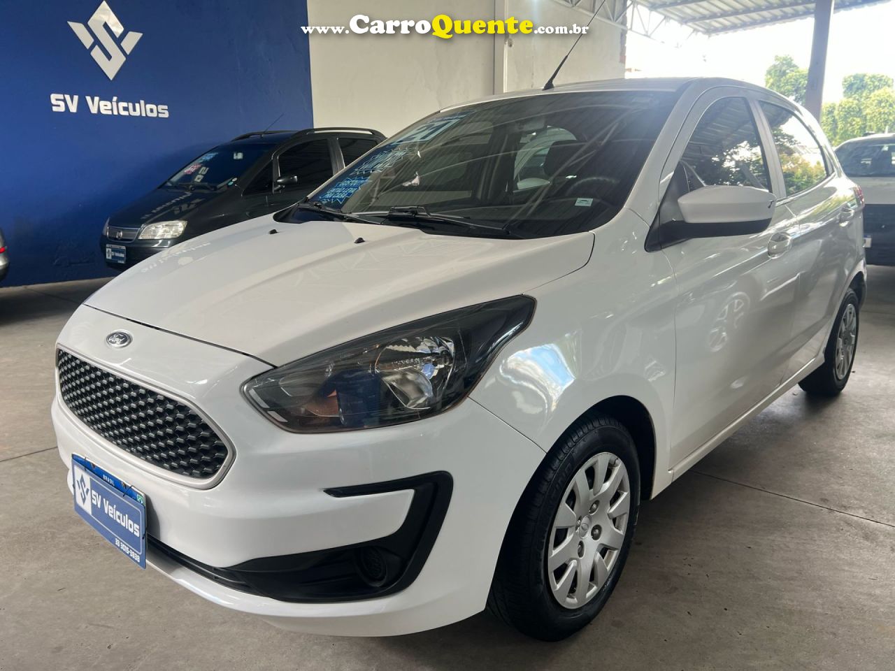 FORD   KA SE 1.0   BRANCO 2021 1.0 GASOLINA - Loja