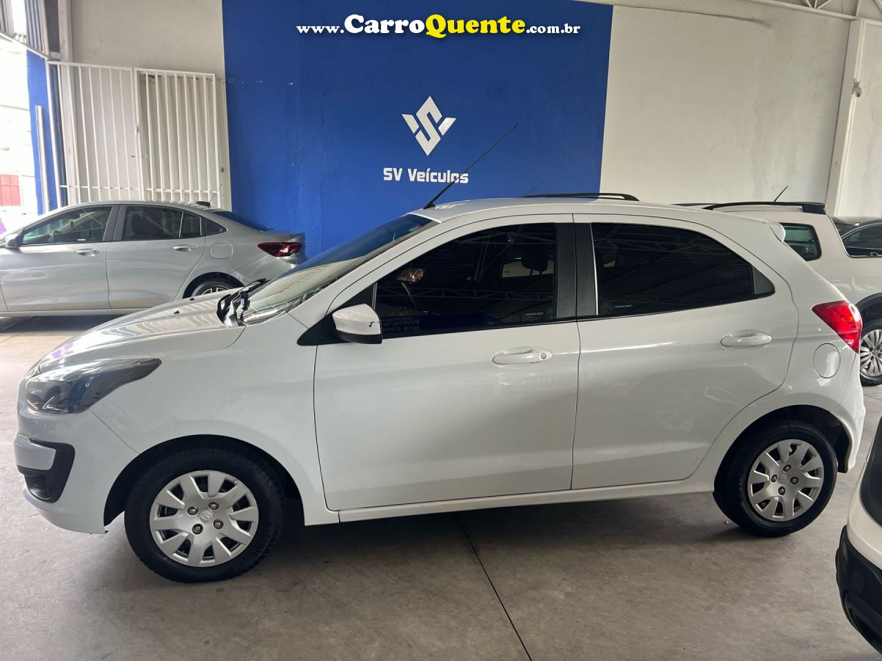 FORD   KA SE 1.0   BRANCO 2021 1.0 GASOLINA - Loja