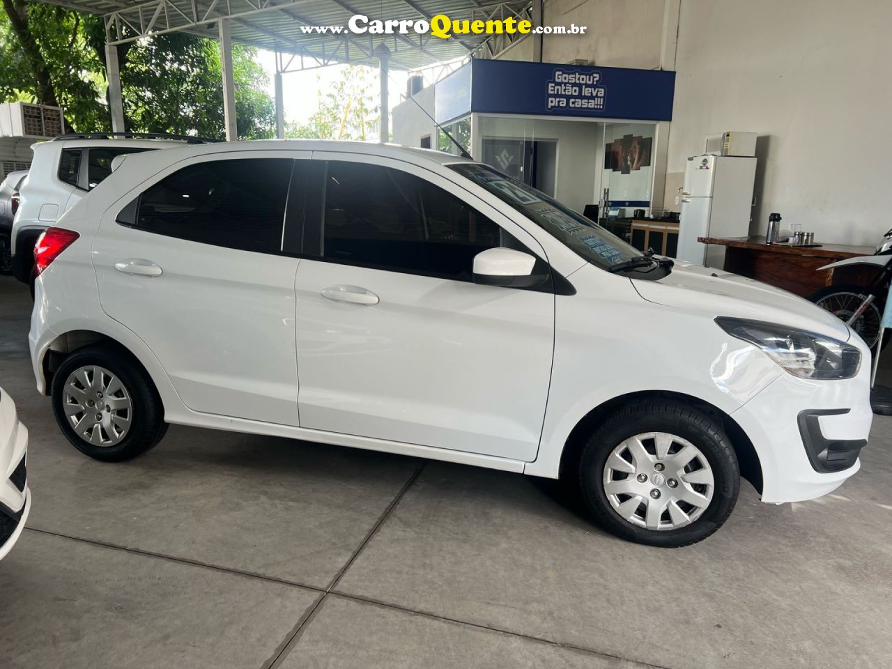 FORD   KA SE 1.0   BRANCO 2021 1.0 GASOLINA - Loja