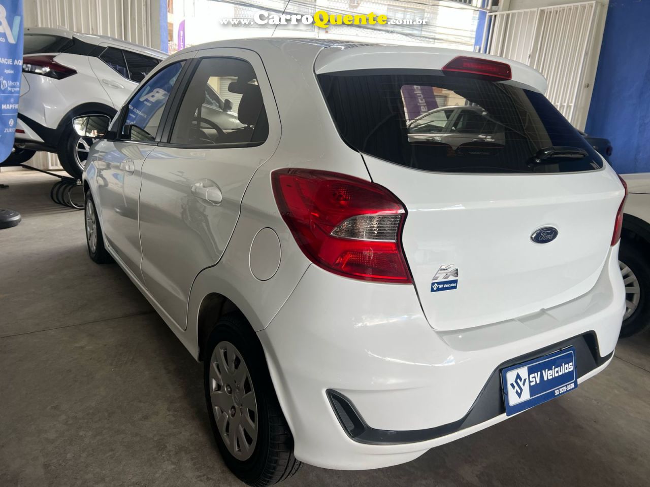 FORD   KA SE 1.0   BRANCO 2021 1.0 GASOLINA - Loja