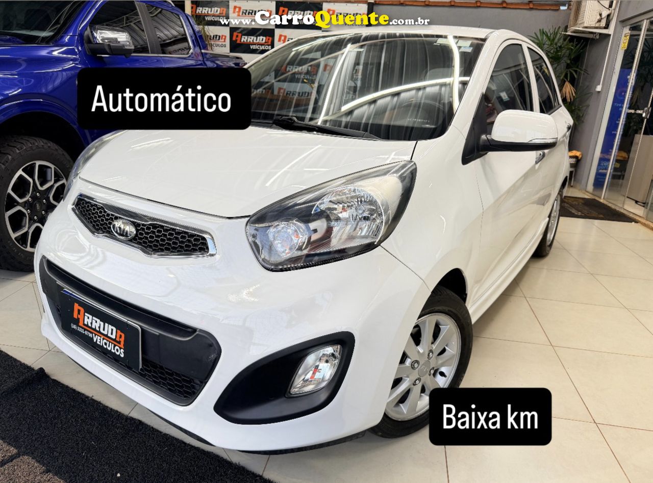 KIA   PICANTO EX 1.11.0 1.0 FLEX AUT.   BRANCO 2012 1.0 FLEX - Loja
