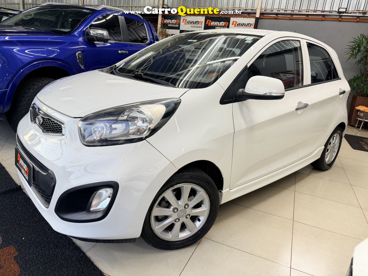 KIA   PICANTO EX 1.11.0 1.0 FLEX AUT.   BRANCO 2012 1.0 FLEX - Loja