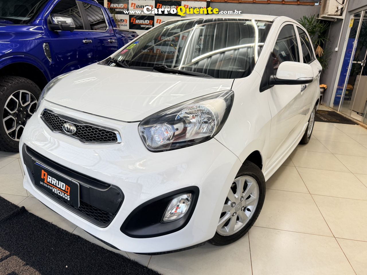 KIA   PICANTO EX 1.11.0 1.0 FLEX AUT.   BRANCO 2012 1.0 FLEX - Loja