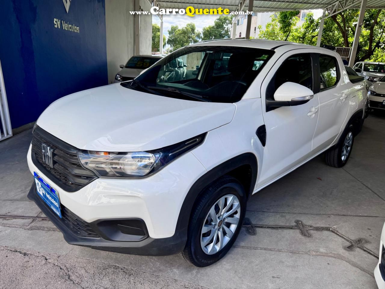 FIAT   STRADA FREEDM CABINE DUPLA   BRANCO 2024 1.4 GASOLINA - Loja
