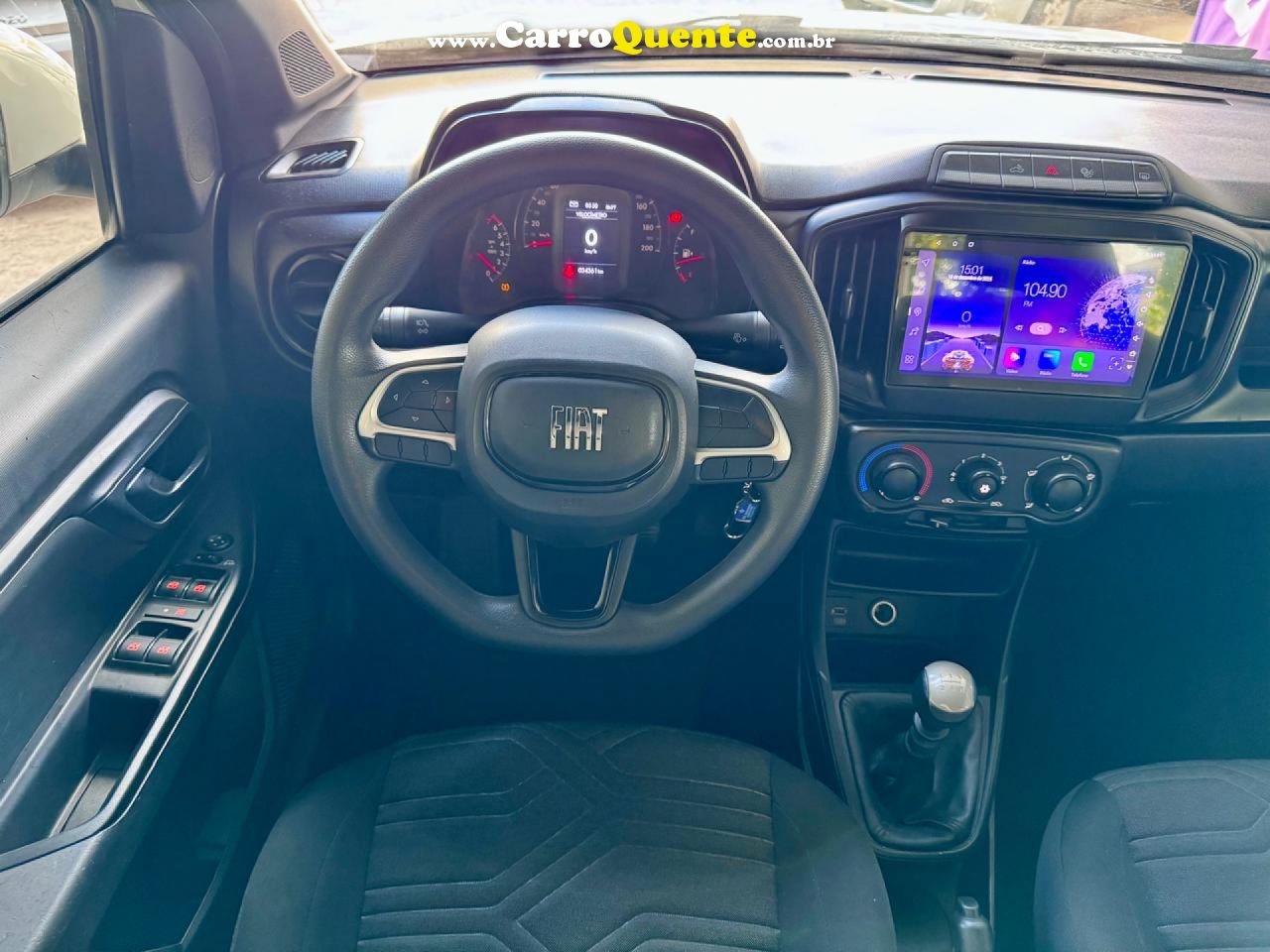 FIAT   STRADA FREEDM CABINE DUPLA   BRANCO 2024 1.4 GASOLINA - Loja