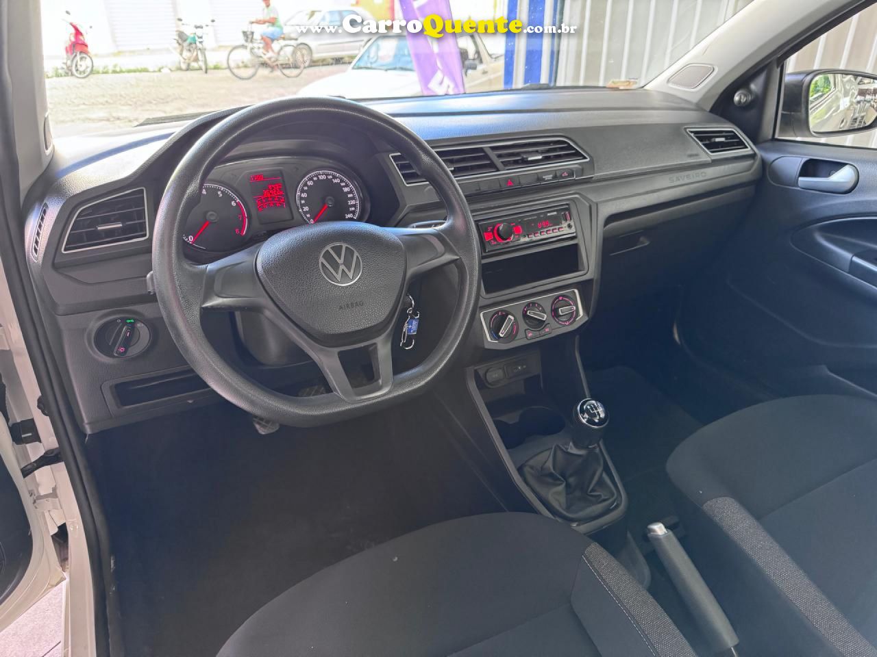 VOLKSWAGEN   SAVEIRO CABINE SIMPLES RB   BRANCO 2024 1.6 GASOLINA - Loja