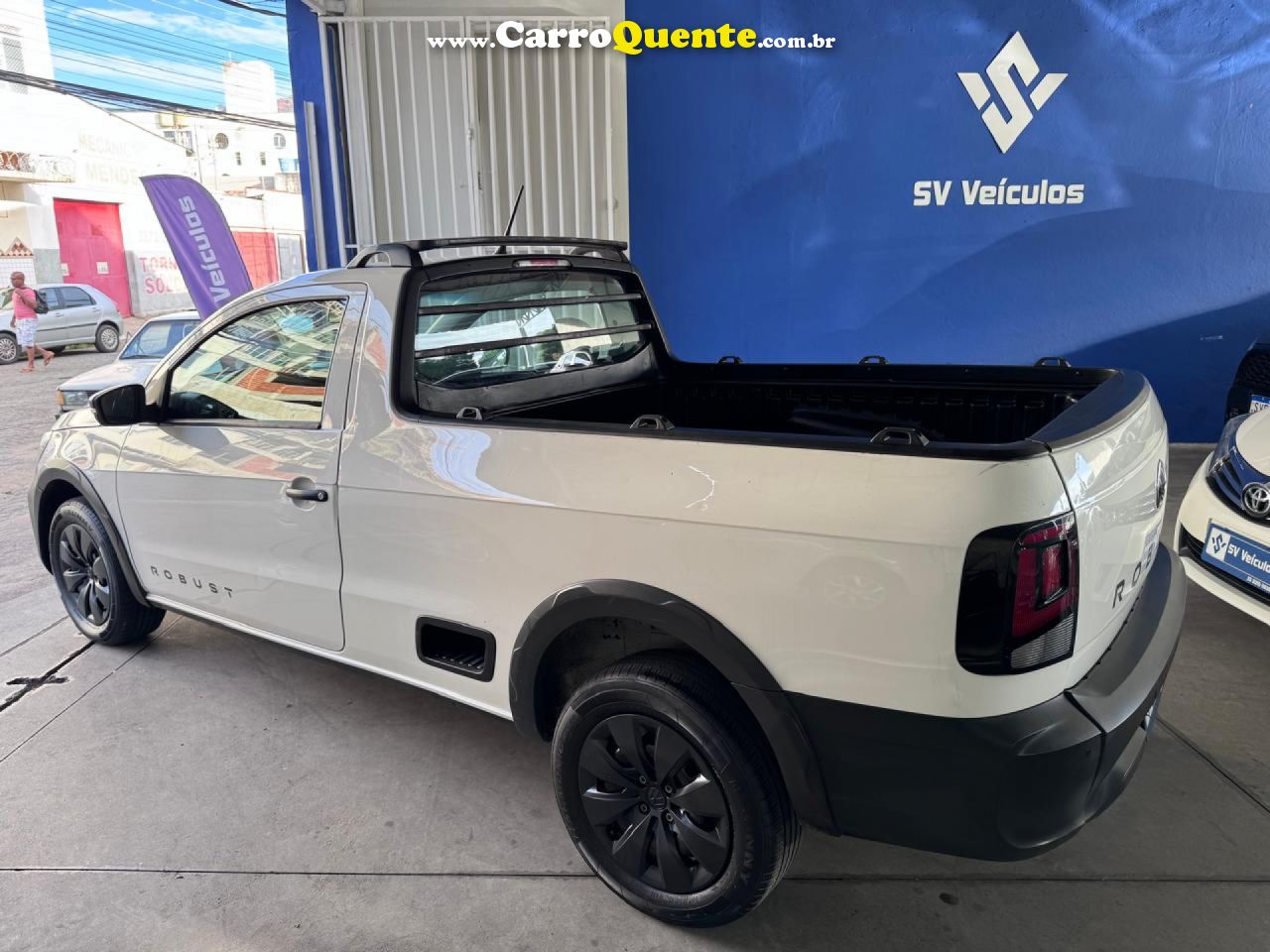 VOLKSWAGEN   SAVEIRO CABINE SIMPLES RB   BRANCO 2024 1.6 GASOLINA - Loja