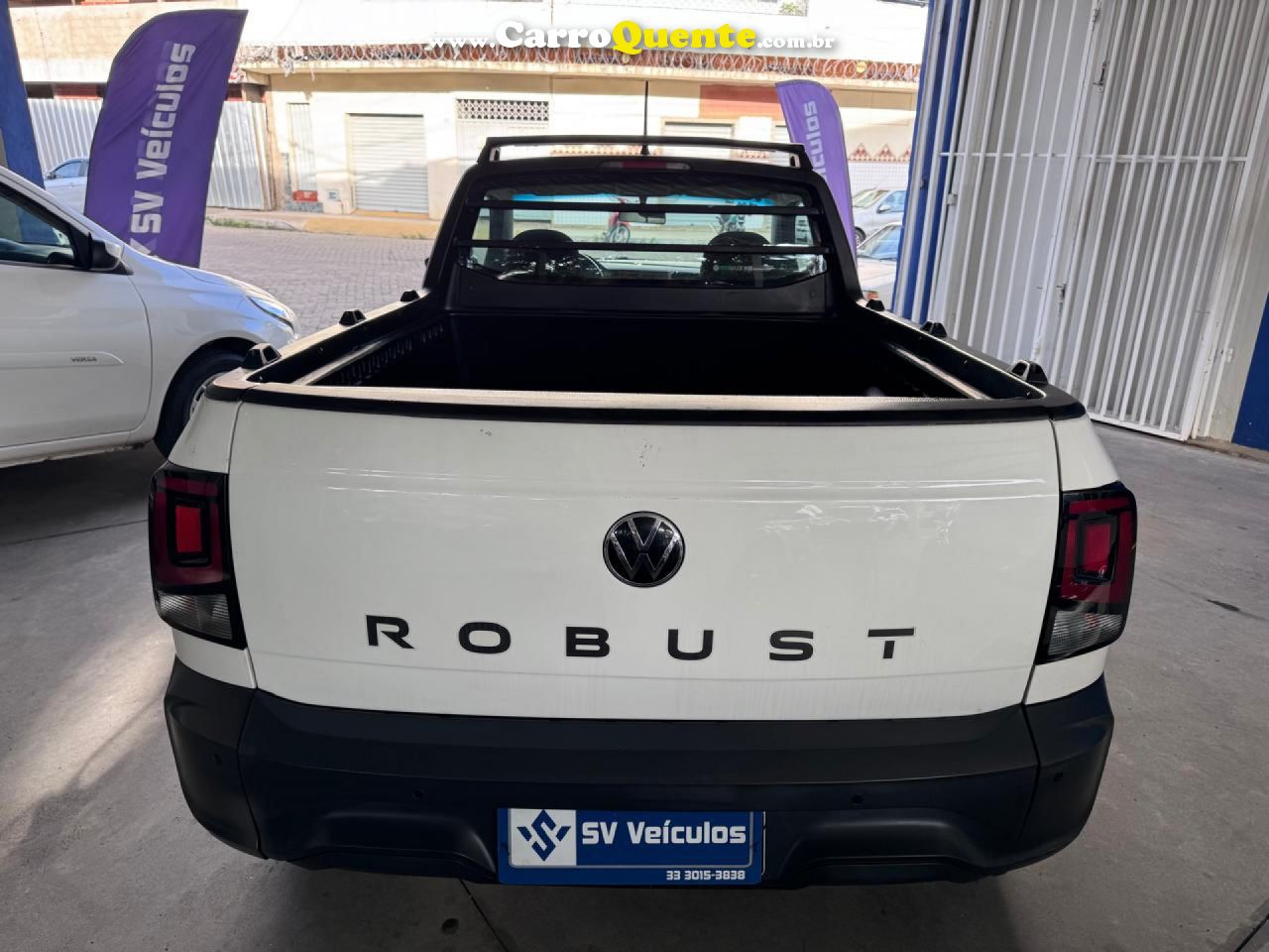 VOLKSWAGEN   SAVEIRO CABINE SIMPLES RB   BRANCO 2024 1.6 GASOLINA - Loja