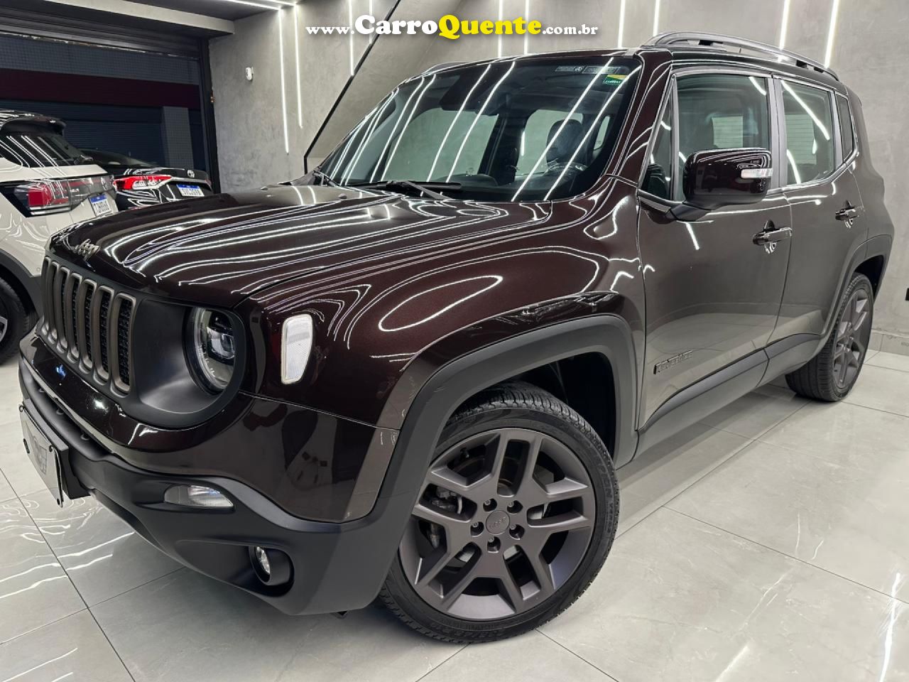 JEEP   JEEP RENEGADE LIMITED AT   MARROM 2021 1.8 FLEX - Loja