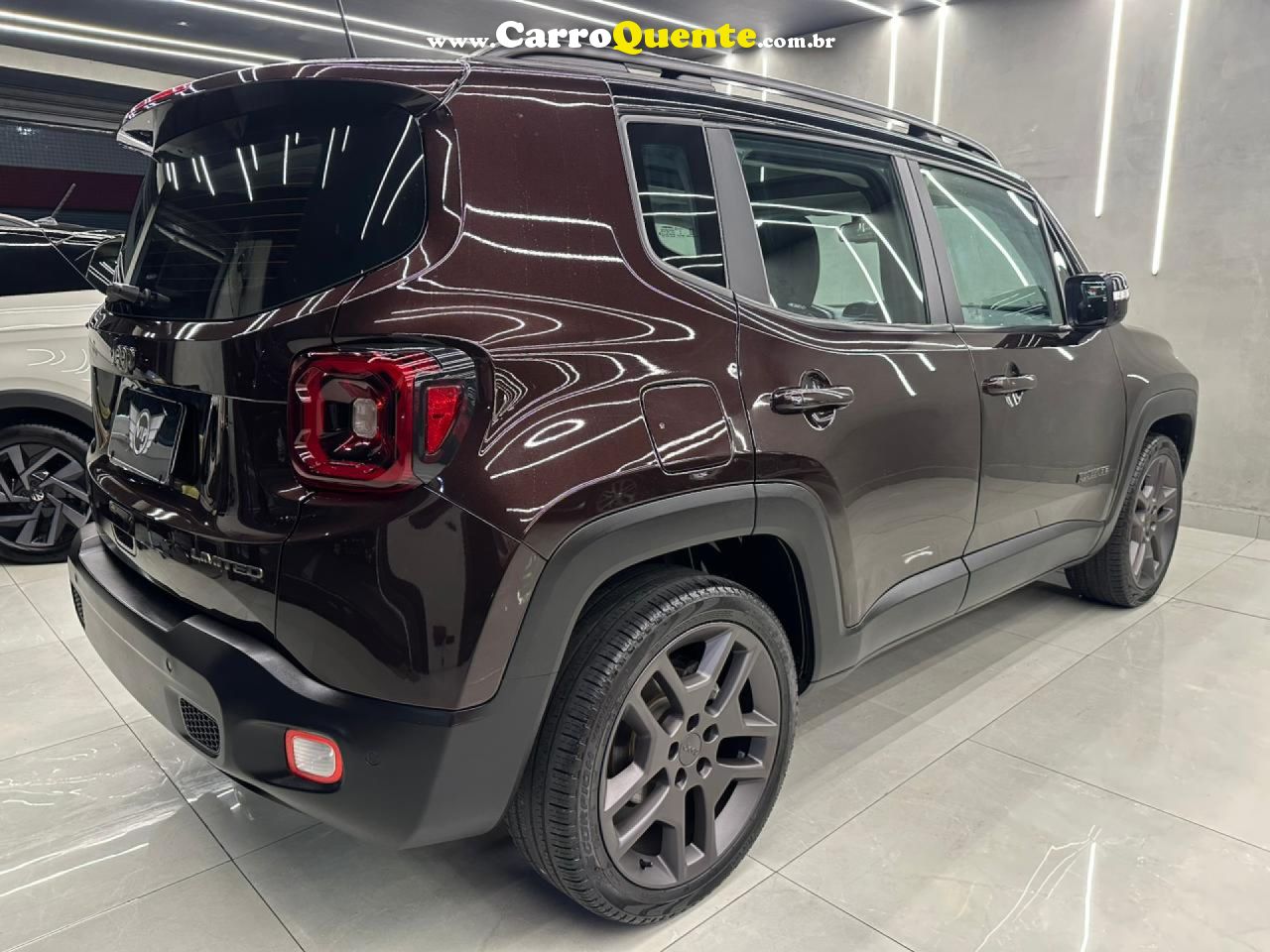 JEEP   JEEP RENEGADE LIMITED AT   MARROM 2021 1.8 FLEX - Loja