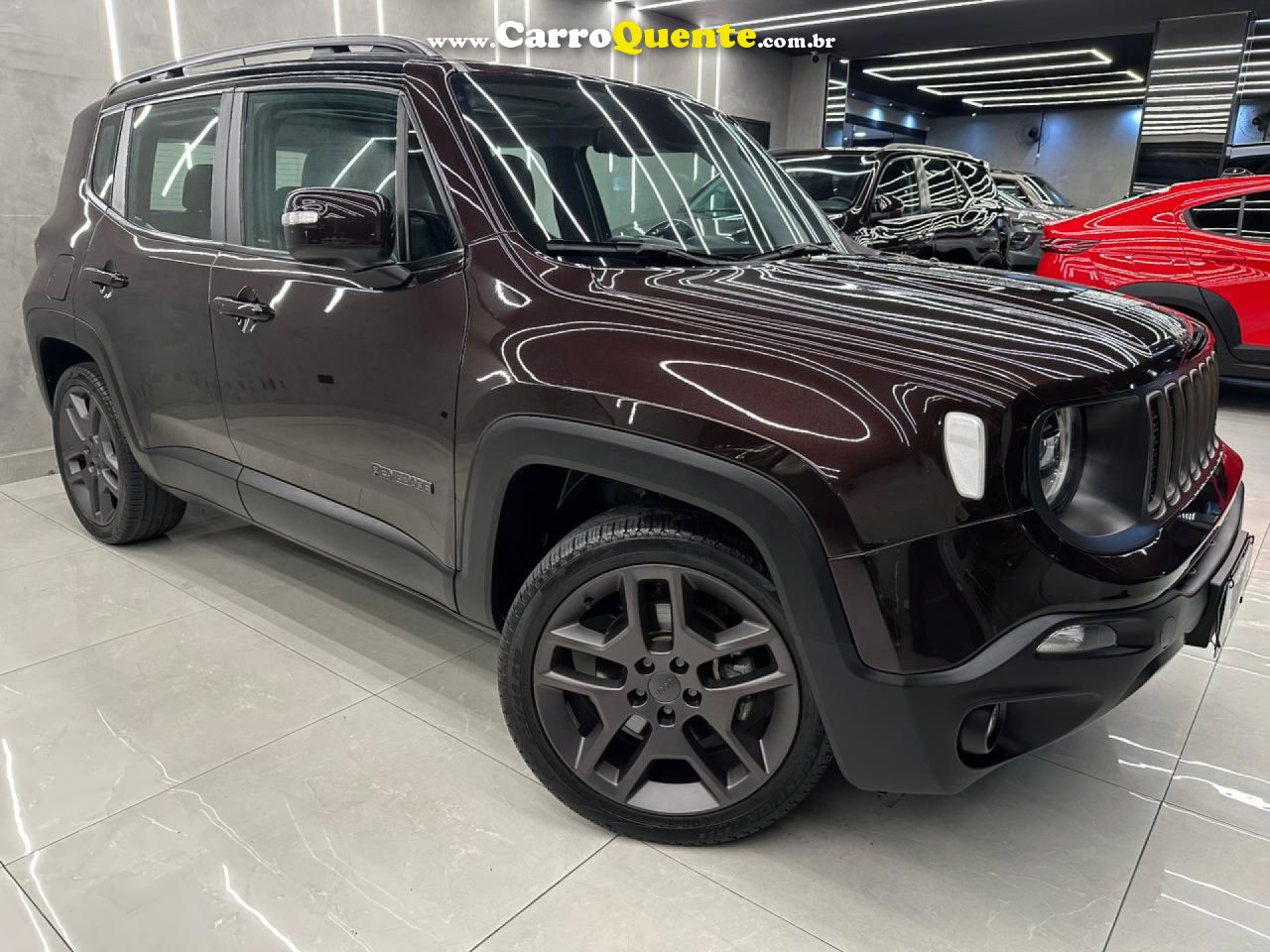JEEP   JEEP RENEGADE LIMITED AT   MARROM 2021 1.8 FLEX - Loja