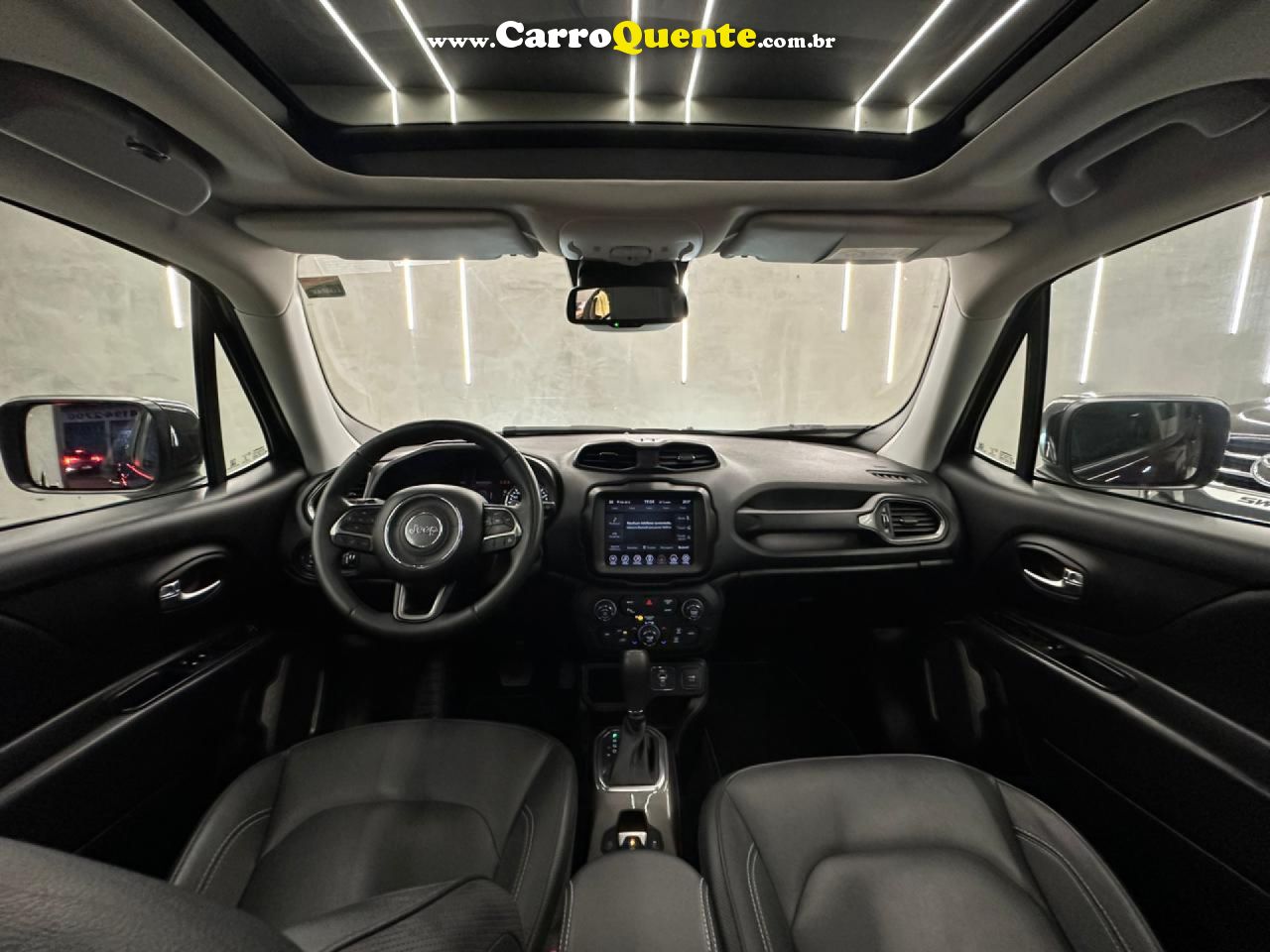 JEEP   JEEP RENEGADE LIMITED AT   MARROM 2021 1.8 FLEX - Loja