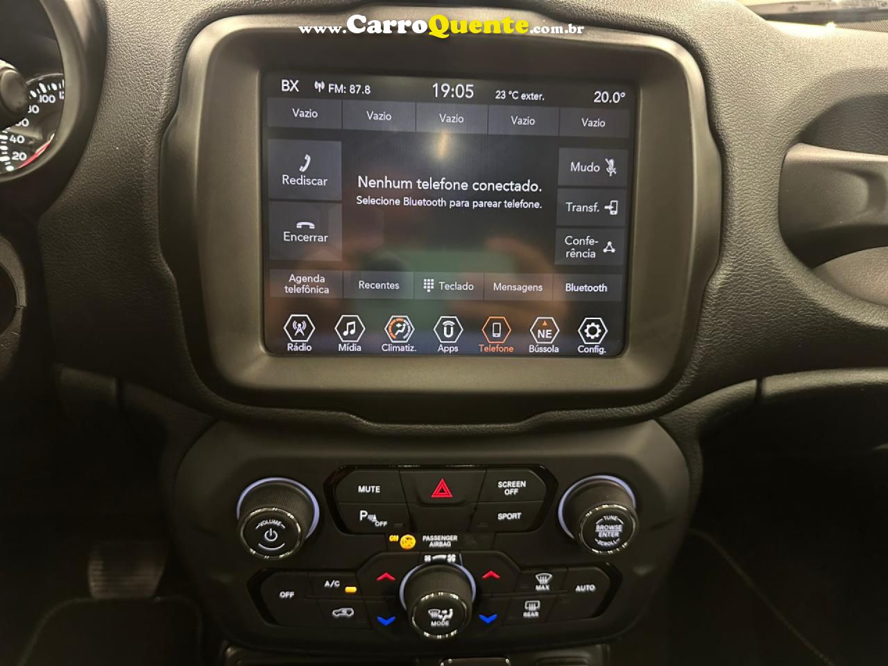 JEEP   JEEP RENEGADE LIMITED AT   MARROM 2021 1.8 FLEX - Loja