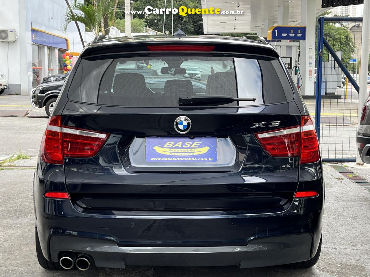 BMW   X3 XDRIVE 35IM-SPORT 3.0 306CV BI-TURBO   PRETO 2016 3.0 V6 T GASOLINA - Loja