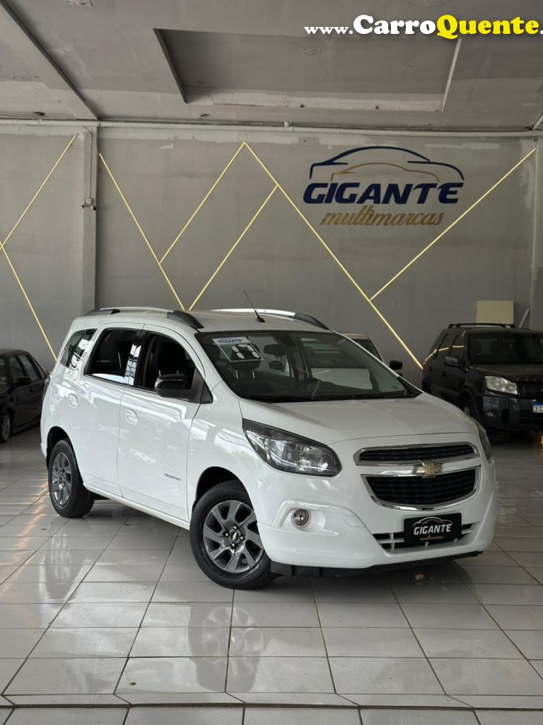 CHEVROLET   SPIN ADVANTAGE 1.8 8V ECONO.FLEX 5P AUT.   BRANCO 2017 1.8 FLEX - Loja