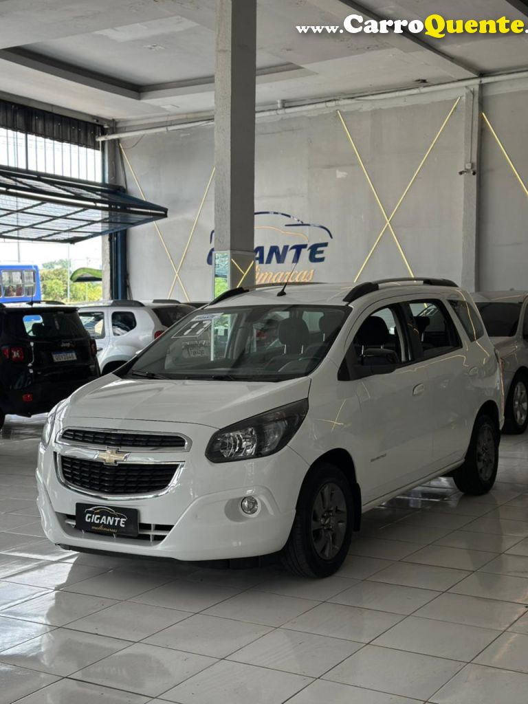 CHEVROLET   SPIN ADVANTAGE 1.8 8V ECONO.FLEX 5P AUT.   BRANCO 2017 1.8 FLEX - Loja