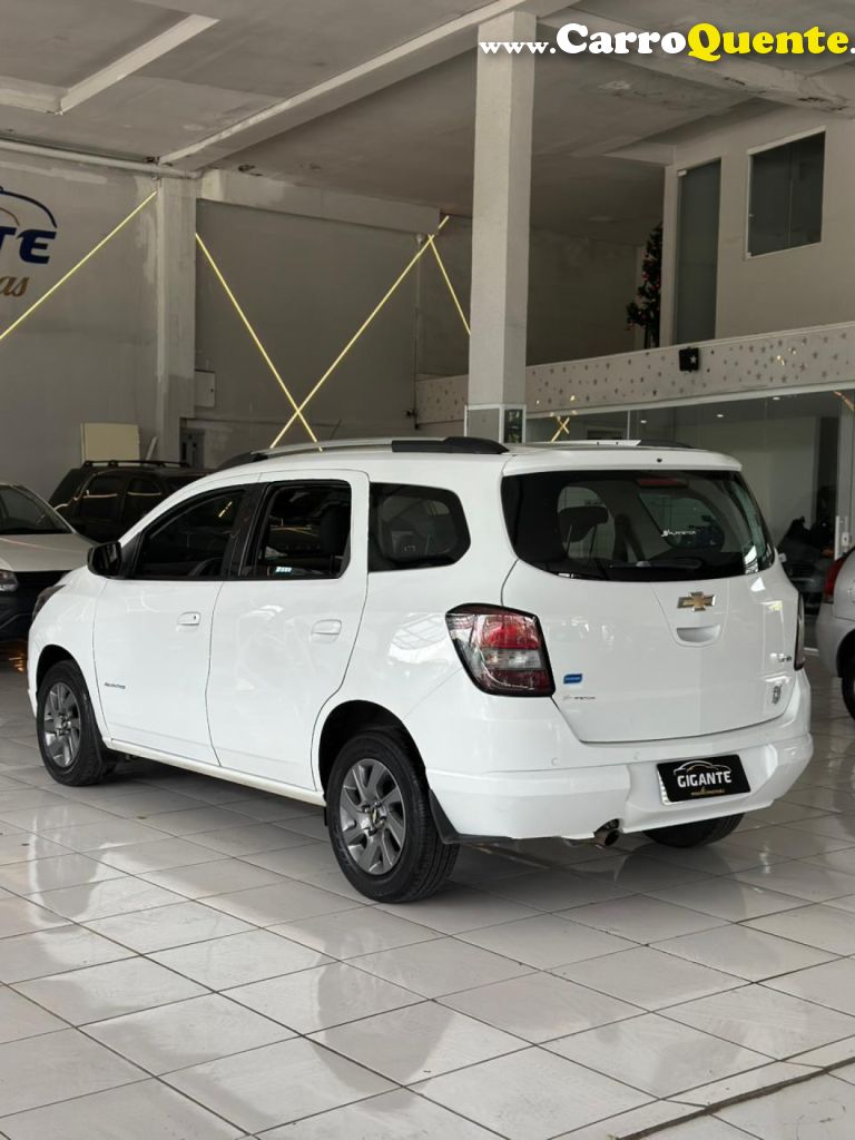 CHEVROLET   SPIN ADVANTAGE 1.8 8V ECONO.FLEX 5P AUT.   BRANCO 2017 1.8 FLEX - Loja