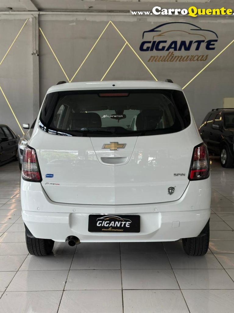 CHEVROLET   SPIN ADVANTAGE 1.8 8V ECONO.FLEX 5P AUT.   BRANCO 2017 1.8 FLEX - Loja
