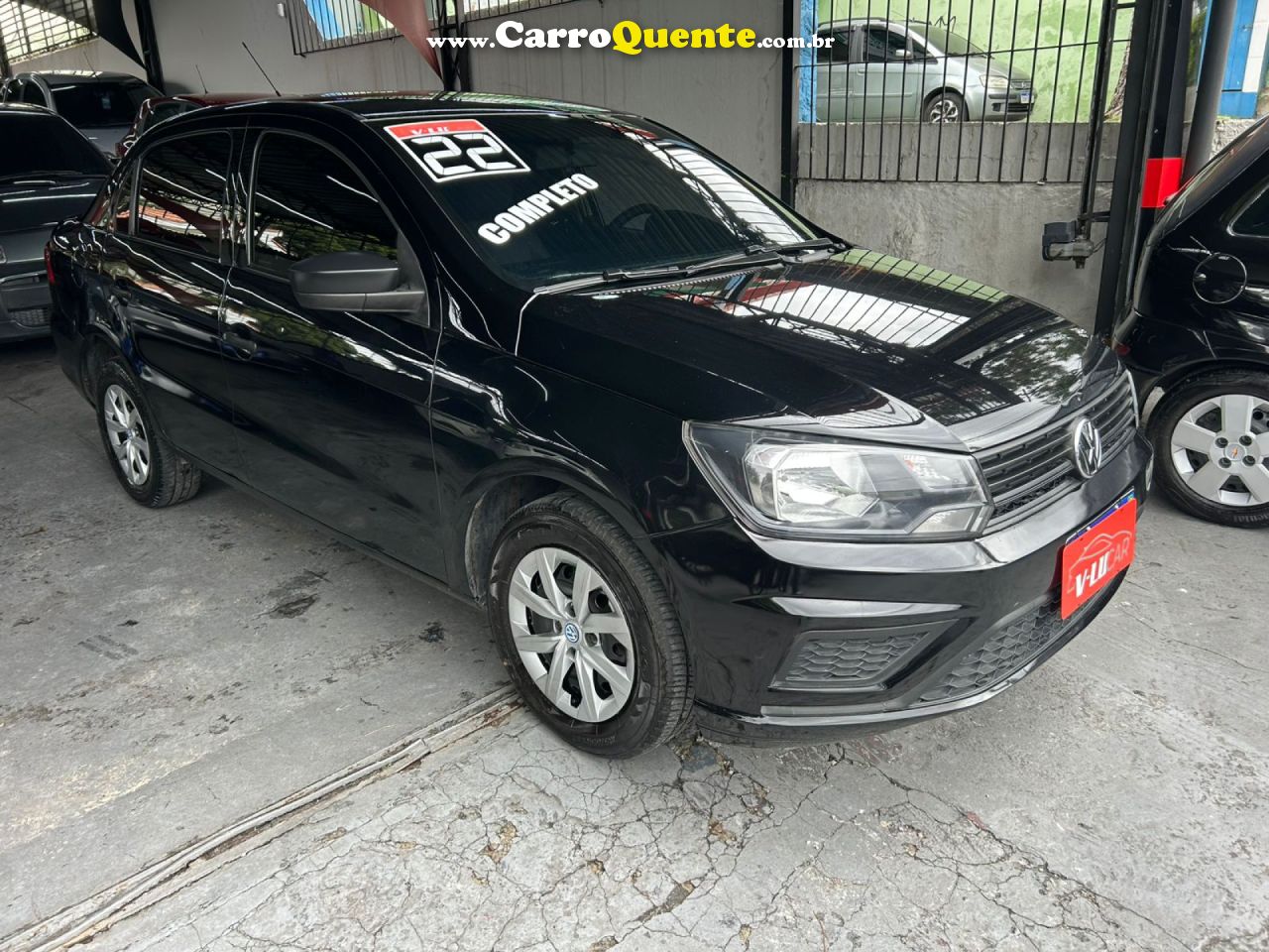 VOLKSWAGEN   VOYAGE 1.0 FLEX 12V 4P   PRETO 2022 1.0 FLEX - Loja