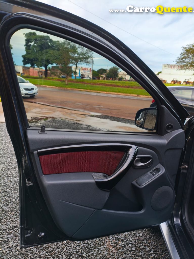 RENAULT   SANDERO STEPWAY HI-FLEX 1.6 16V 5P   PRETO 2013 1.6 FLEX - Loja