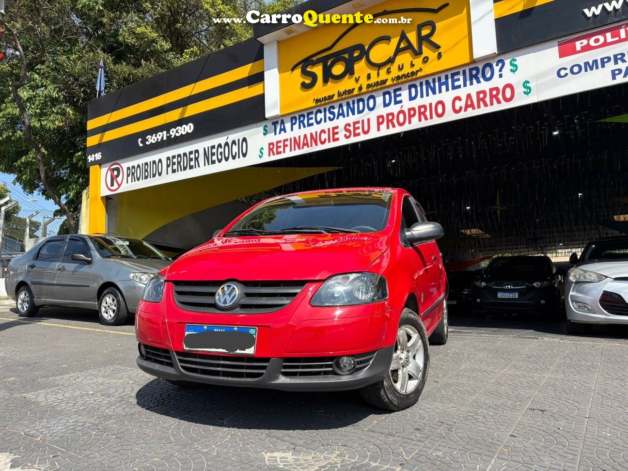 VOLKSWAGEN FOX 1.0 MI ROUTE 8V 2009 - Loja