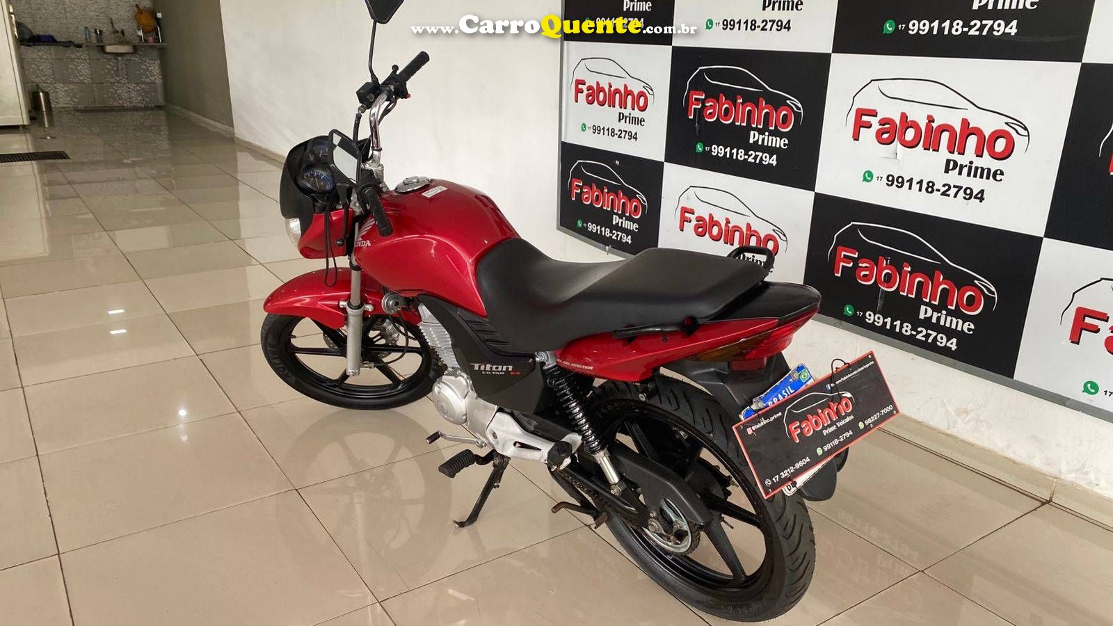 HONDA CG 150 TITAN MIX EX 2011 - Loja