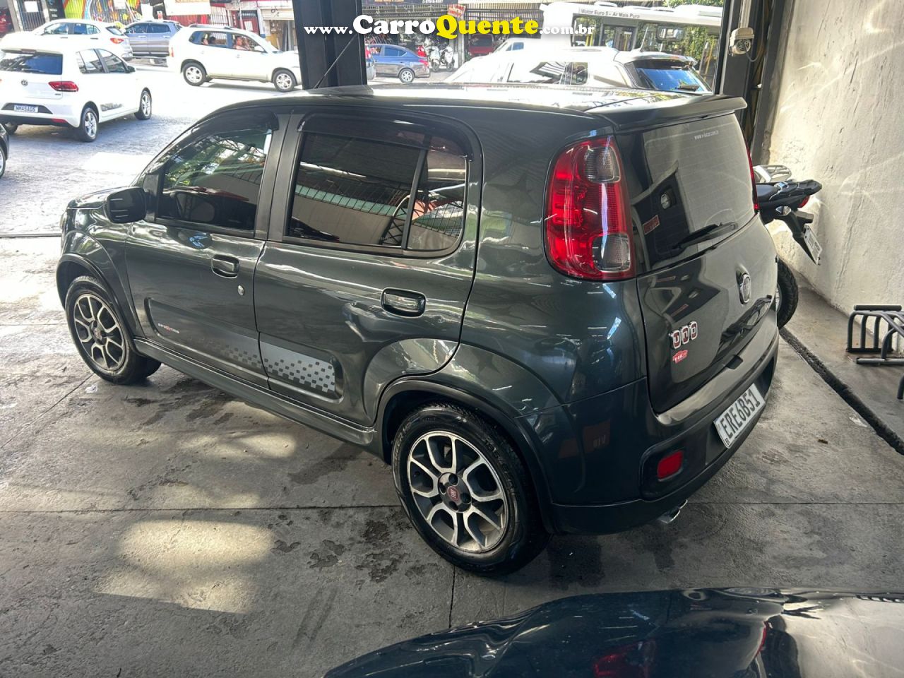 FIAT   UNO SPORTING 1.4 EVO FIRE FLEX 8V 4P   CINZA 2013 1.4 FLEX - Loja