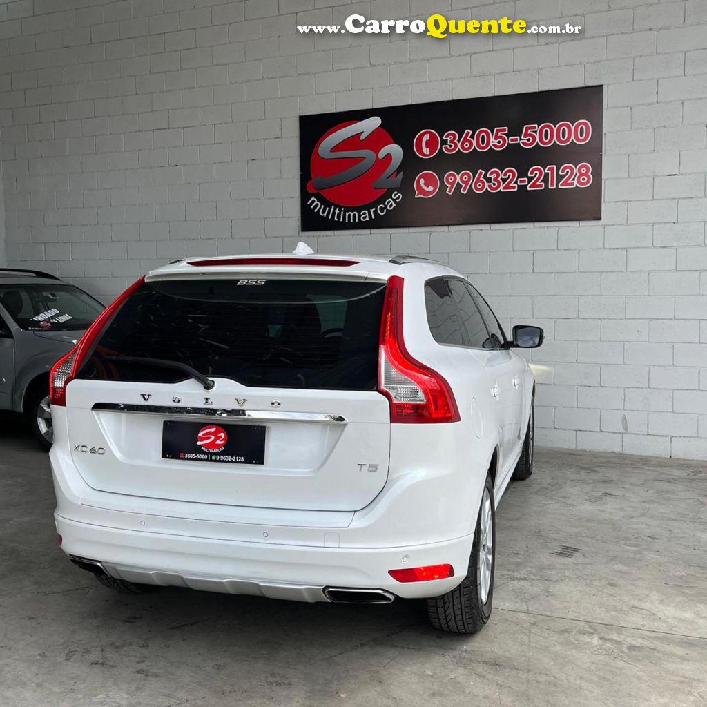 VOLVO   VOLVO XC60 2.0 T5 DYNAMIC   BRANCO 2015 2.0 GASOLINA - Loja