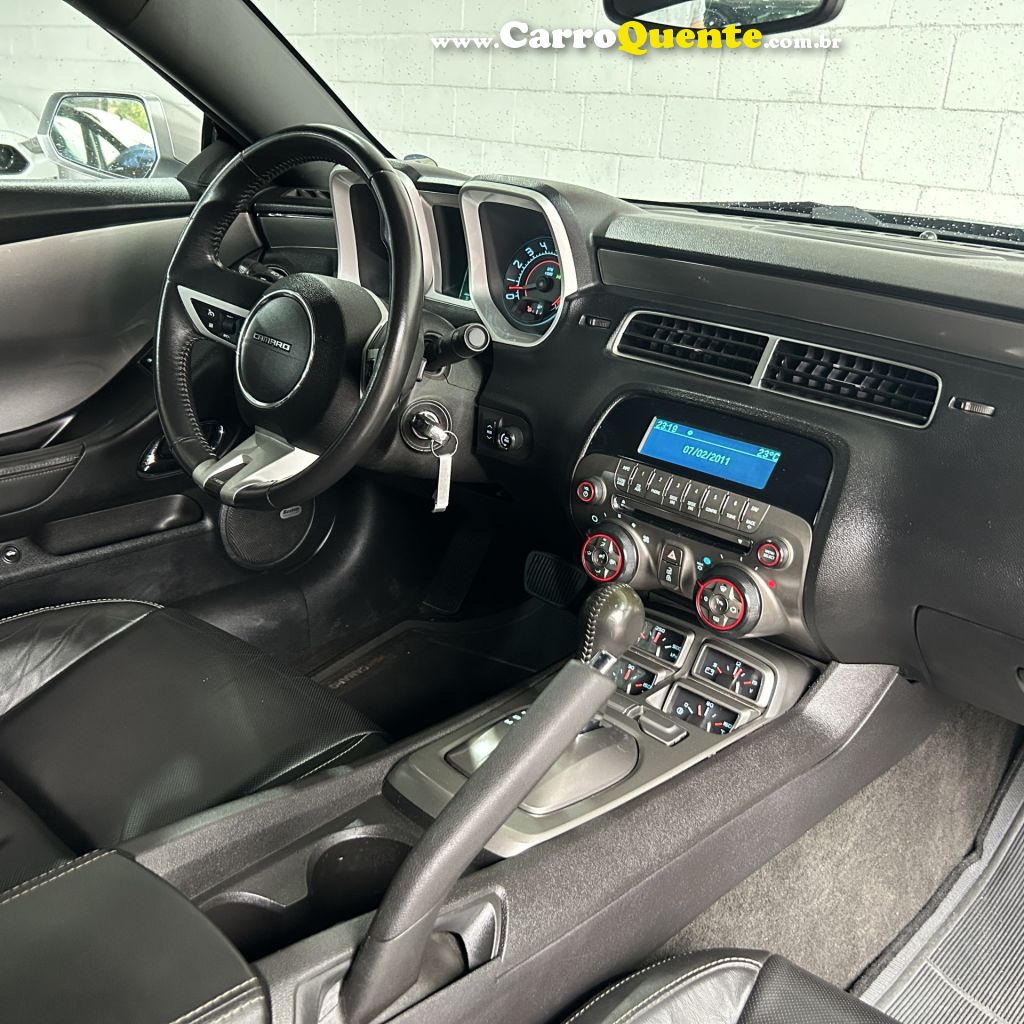 CHEVROLET   CAMARO SS 6.2 V8 16V   PRATA 2011 6.2 GASOLINA - Loja