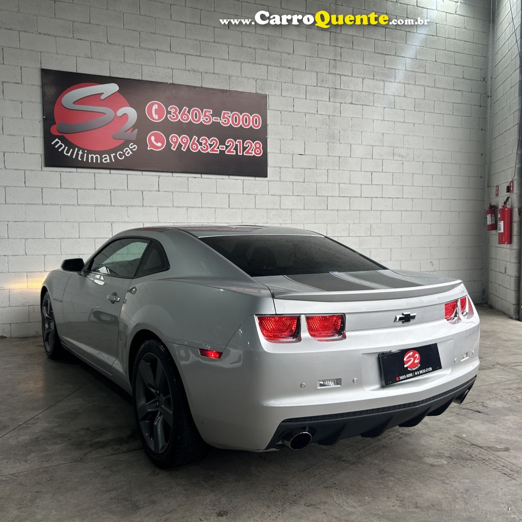CHEVROLET   CAMARO SS 6.2 V8 16V   PRATA 2011 6.2 GASOLINA - Loja