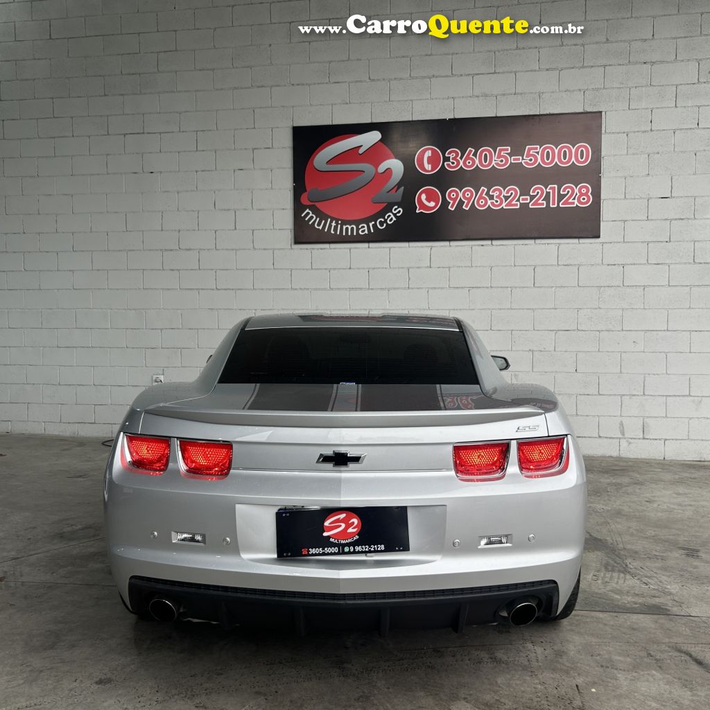 CHEVROLET   CAMARO SS 6.2 V8 16V   PRATA 2011 6.2 GASOLINA - Loja