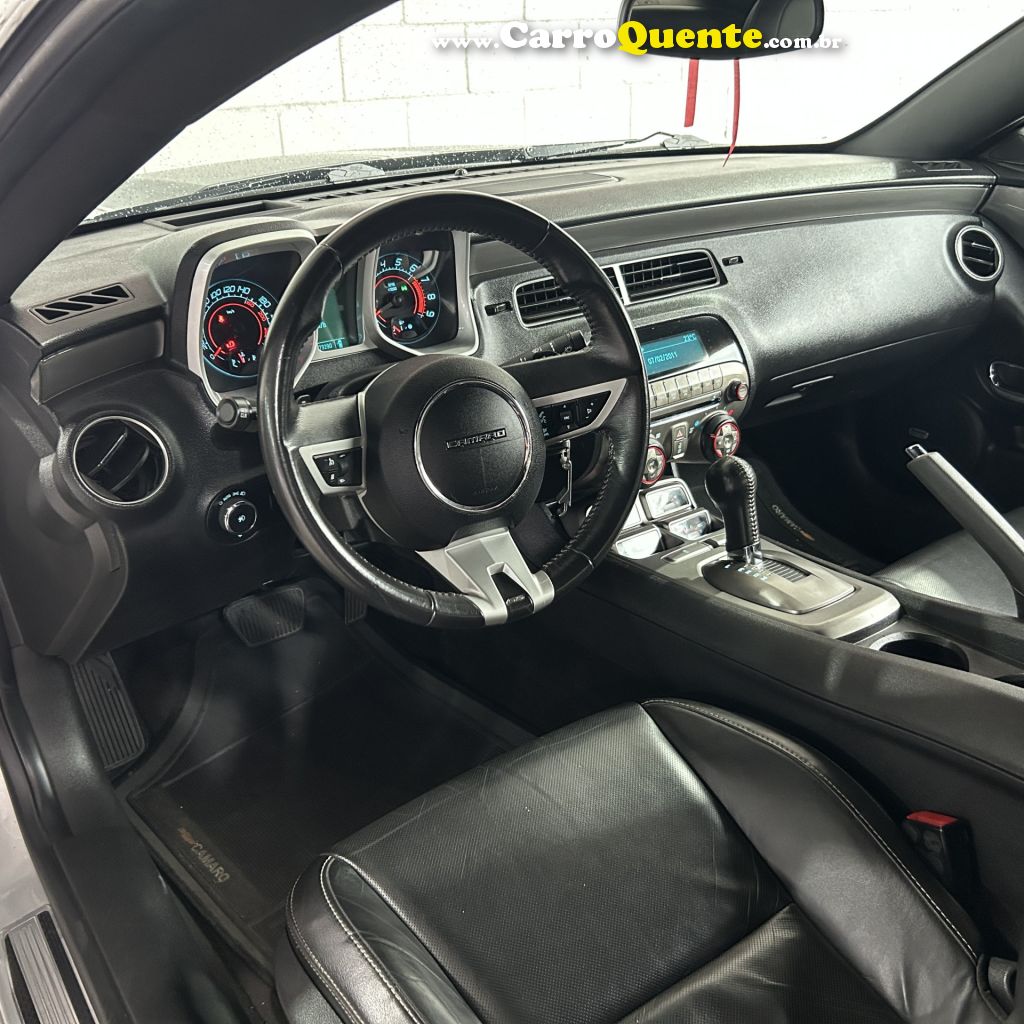 CHEVROLET   CAMARO SS 6.2 V8 16V   PRATA 2011 6.2 GASOLINA - Loja