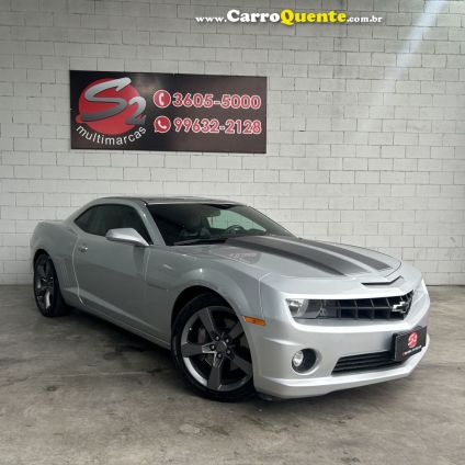 CHEVROLET   CAMARO SS 6.2 V8 16V   PRATA 2011 6.2 GASOLINA