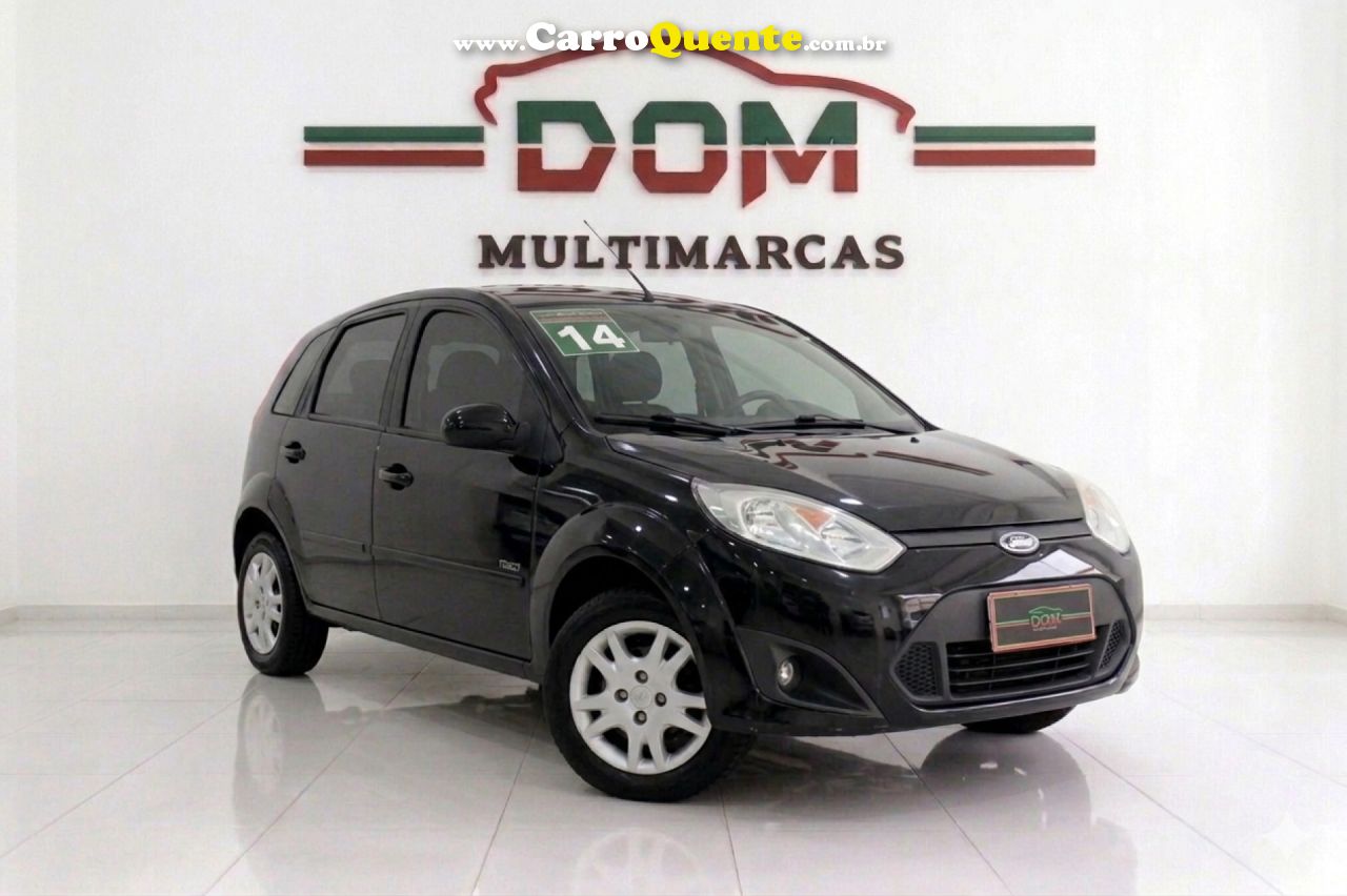 FORD   FIESTA SE 1.0 8V FLEX 5P   PRATA 2014 1.0 FLEX - Loja