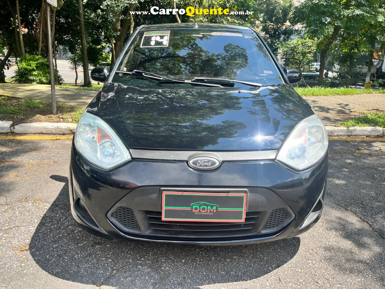FORD   FIESTA SE 1.0 8V FLEX 5P   PRATA 2014 1.0 FLEX - Loja
