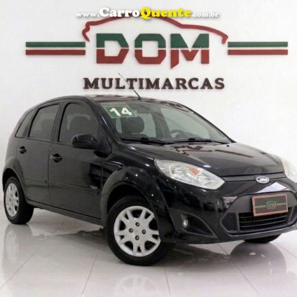 FORD   FIESTA SE 1.0 8V FLEX 5P   PRATA 2014 1.0 FLEX