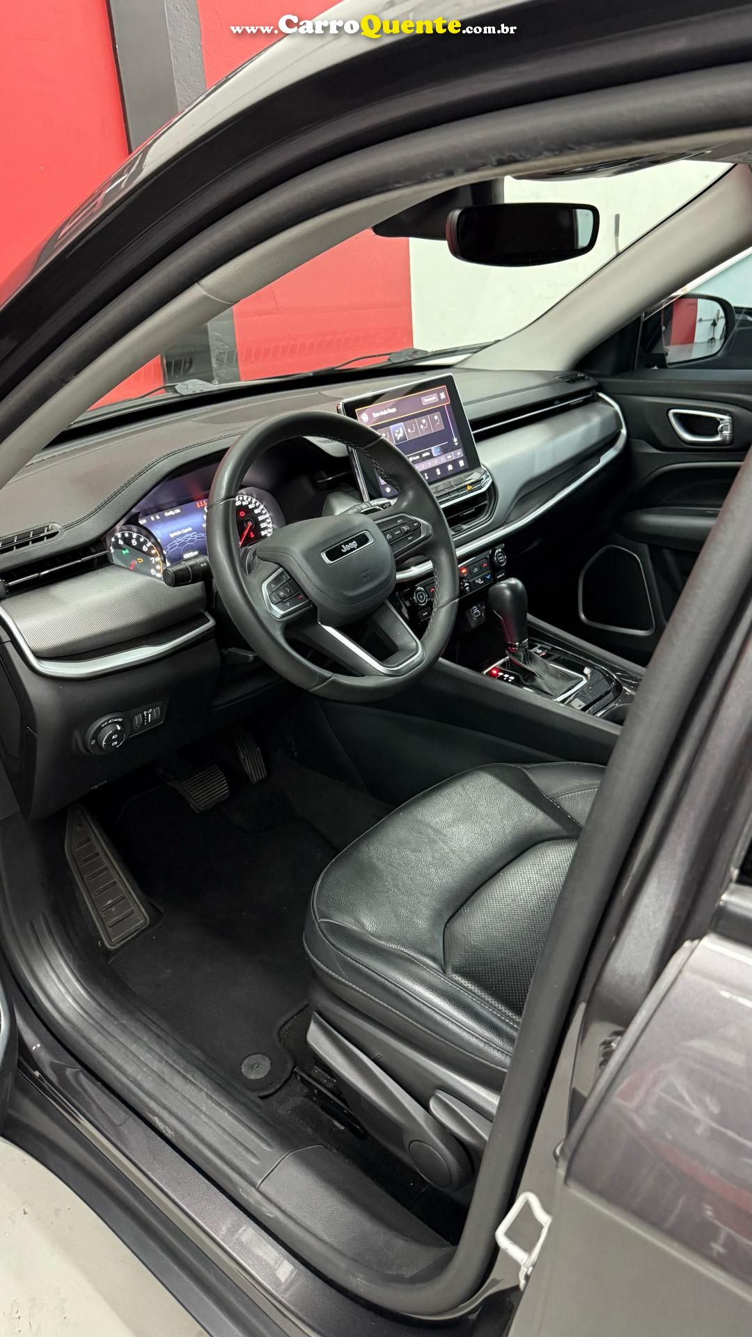 JEEP   COMPASS LONG. T270 1.3 TB 4X2 FLEX AUT.   CINZA 2022 1.3 FLEX - Loja