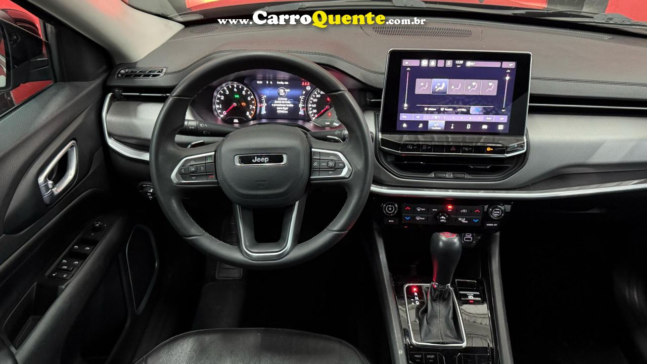 JEEP   COMPASS LONG. T270 1.3 TB 4X2 FLEX AUT.   CINZA 2022 1.3 FLEX - Loja
