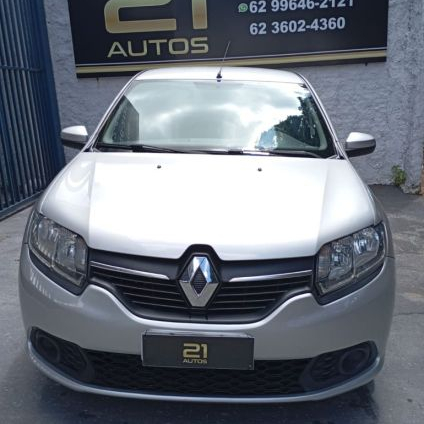 RENAULT   SANDERO EXPRES EASYR HI-FLEX 1.6 8V   PRATA 2017 1.6 GASOLINA