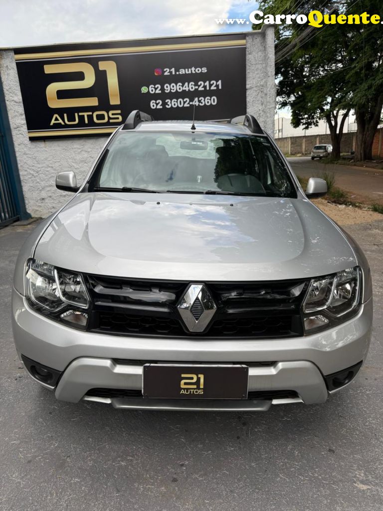 RENAULT   DUSTER DYNAMIQUE 2.0 FLEX 16V AUT.   PRATA 2016 2.0 FLEX - Loja